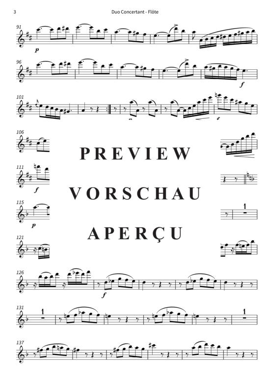 Product gallery: Page 56 of 66 Duo Concertant - op 103, pour Flute et Piano , , (flute + piano)