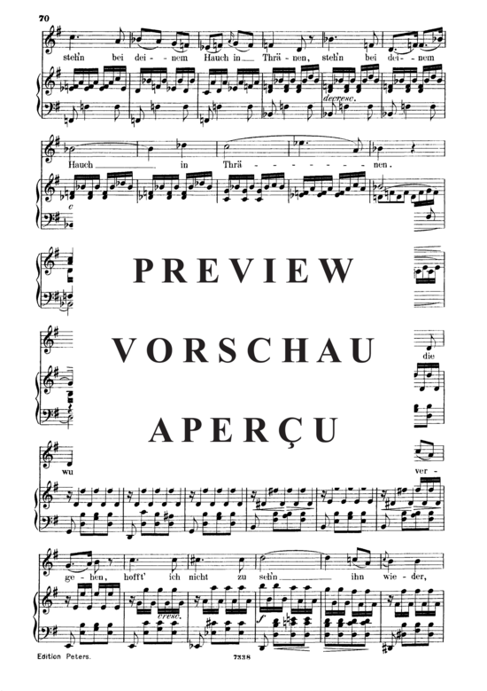 Product gallery: Page 4 of 8 Suleika II, D.717 Ach, um deine feuchten Schwingen, , Medium Voice and Piano