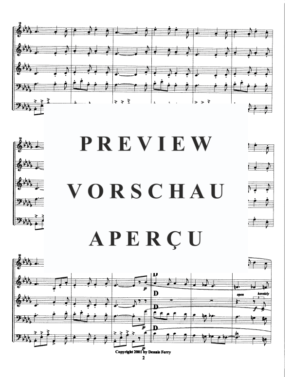 Produktgalerie: Seite 8 von 11 Lincolnshire Posy, , BlechblÀser Quintett