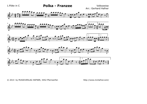 Product gallery: Page 1 of 11 Polka-Franzee, , (Mixed ensemble woodwind and brass)