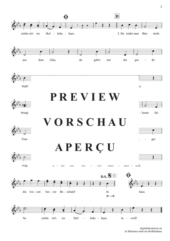 Produktgalerie: Seite 4 von 4 In München Steht Ein Hofbräuhaus , Marianne Und Michael, (Oboe)