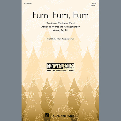 cover: Fum, Fum, Fum (arr. Audrey Snyder), Traditional Catalonian Carol