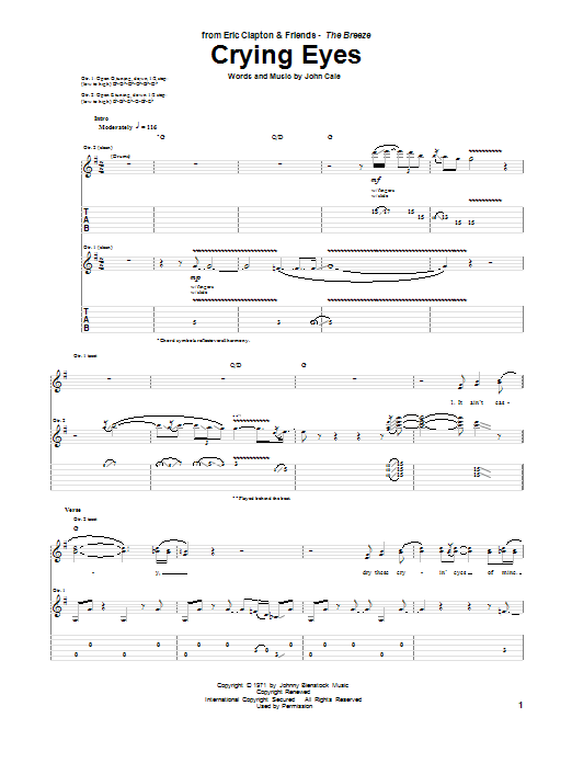 Produktbild zu: Crying Eyes