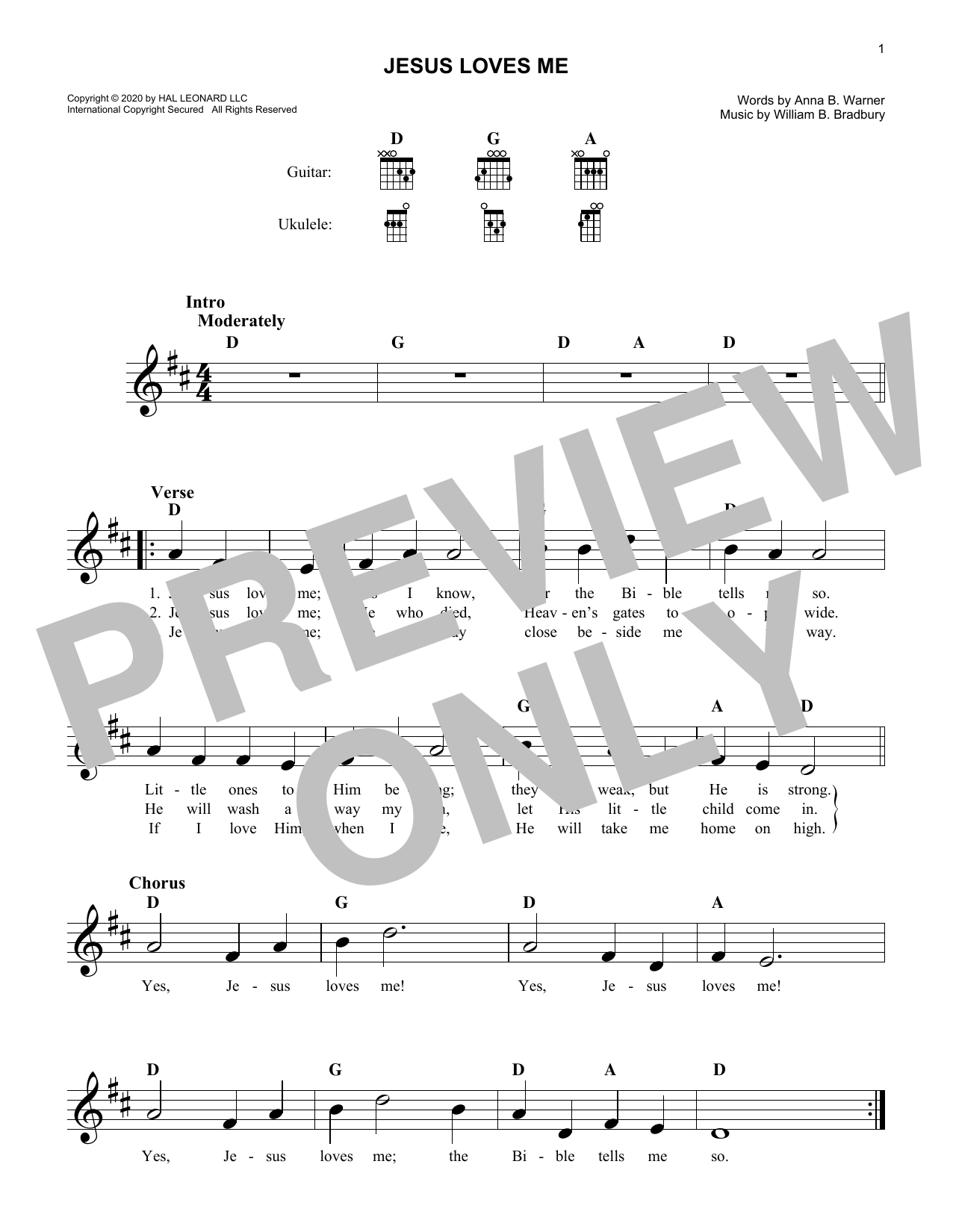 Produktbild zu: Jesus Loves Me