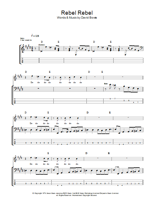 Produktbild zu:  Rebel Rebel - David Bowie