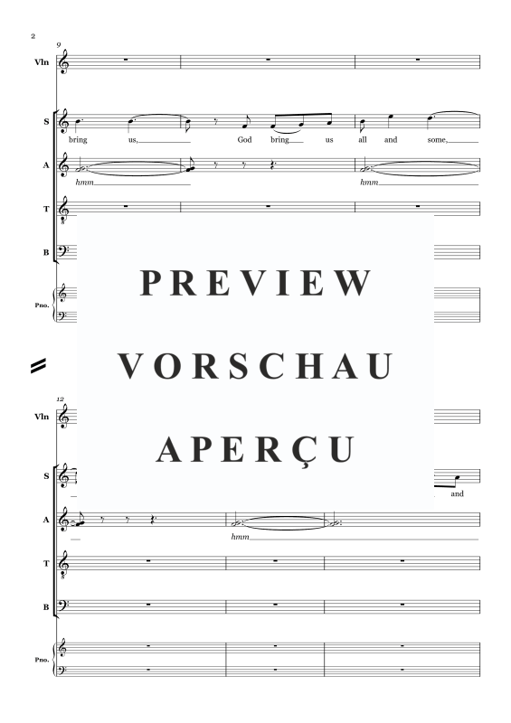Produktgalerie: Seite 3 von 11 Be all Merry, , Violine Solo und Gemischter Chor