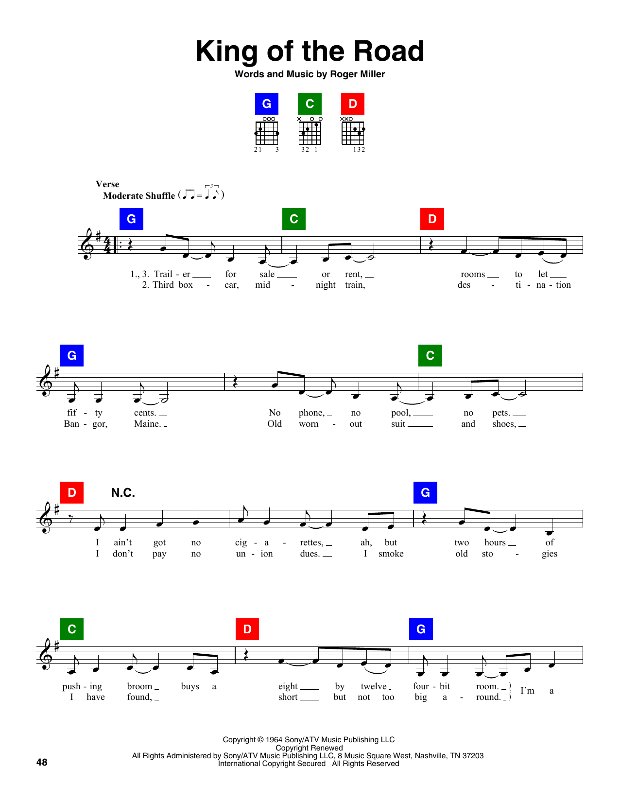 Product picture to:  King Of The Road - Roger Miller