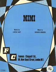 cover: Mimi, Richard Rodgers