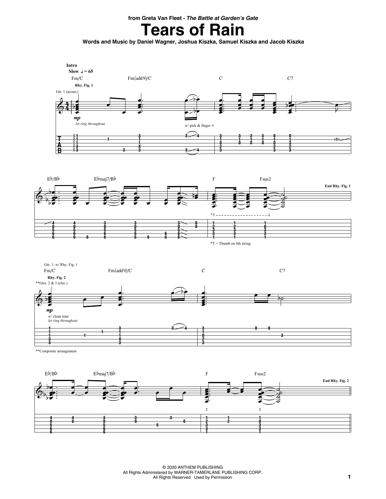 Produktbild zu: Tears Of Rain