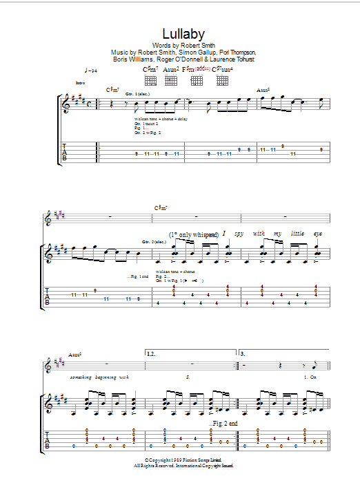 Product gallery: Page 1 of 1 Lullaby, The Cure