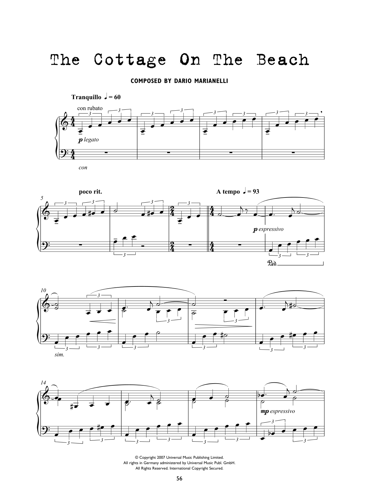 Product picture to: The Cottage On The Beach (from Atonement)