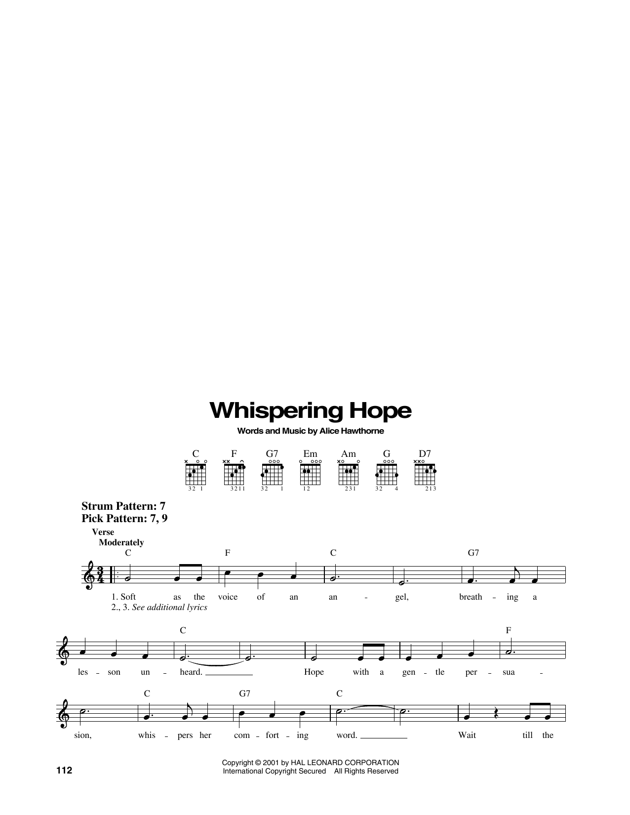 Product picture to: Whispering Hope