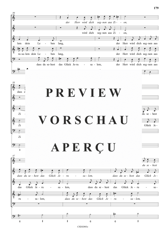 gallery: Wohl dem, der den Herren fürchtet , , (Gemischter Chor 5-stimmig)