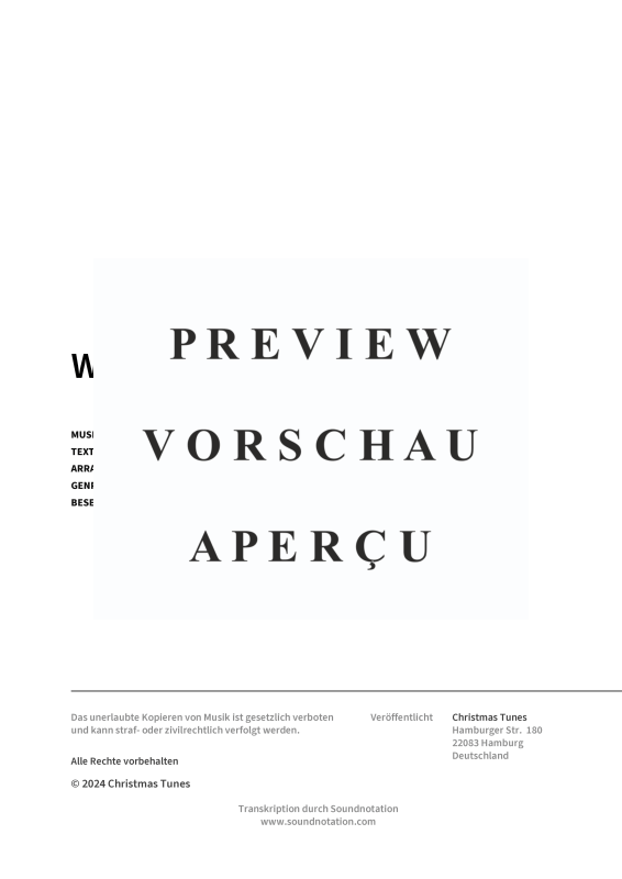 gallery: Wenn Weihnachten ist, , (voice and piano)