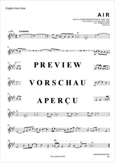 Produktgalerie: Seite 5 von 5 Air , , (Englischhorn + Orgel)