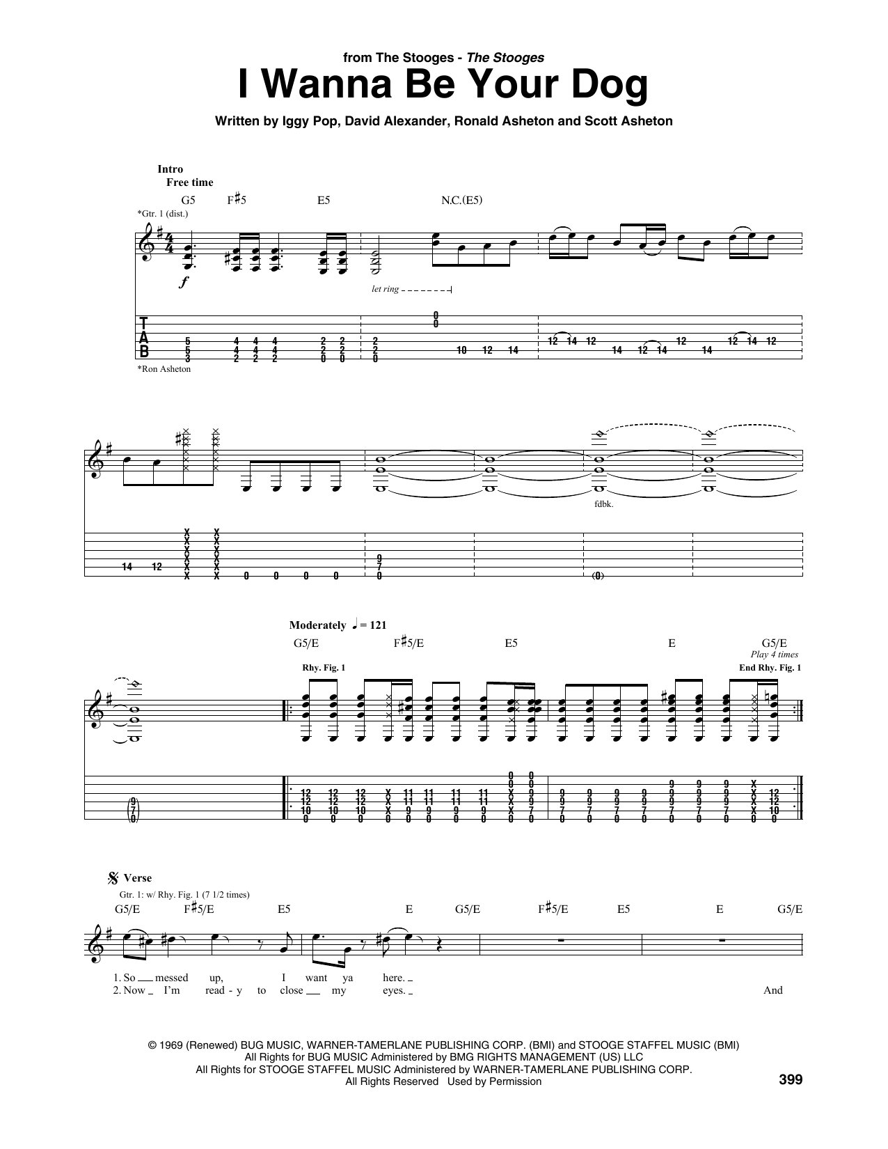 Produktbild zu:  I Wanna Be Your Dog - The Stooges