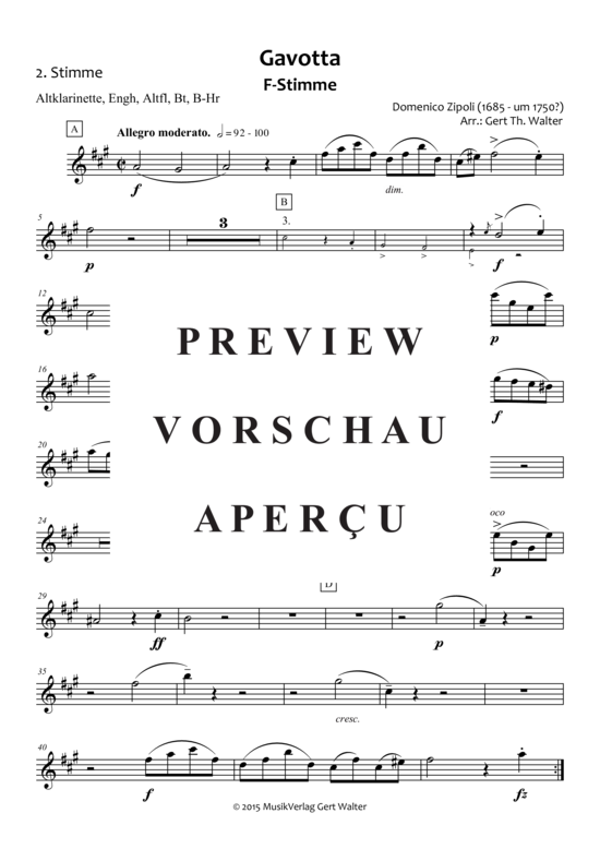 Produktgalerie: Seite 14 von 21 Gavotta , , (Quintett flexible Besetzung)
