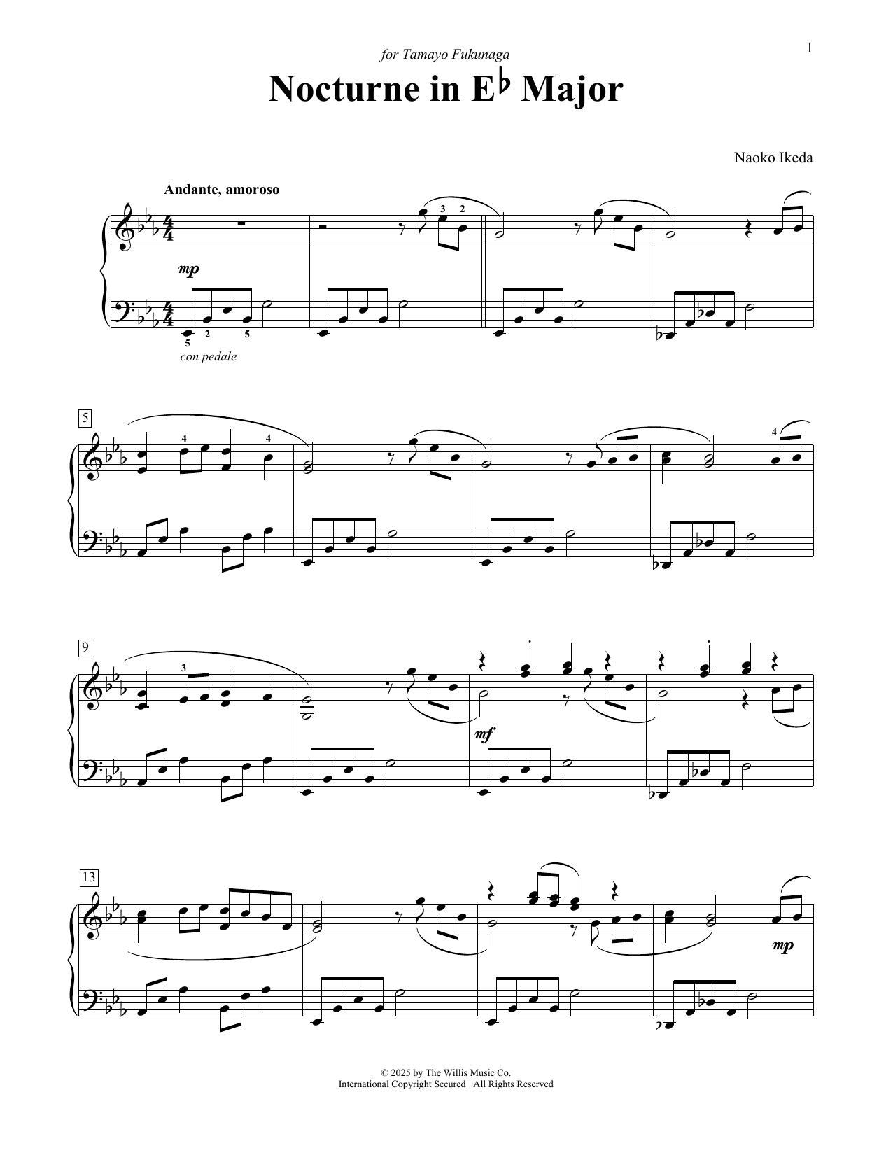 Produktgalerie: Seite 1 von 1 Nocturne In E-Flat Major, Naoko Ikeda, Klavier