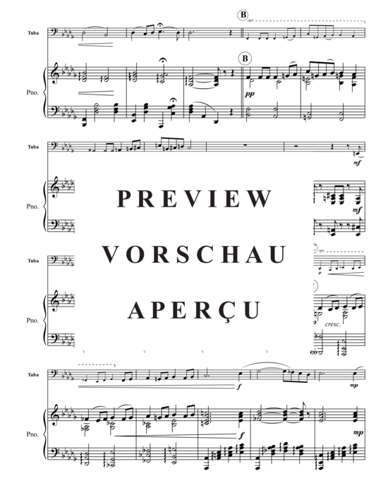 Product gallery: Page 3 of 6 Serenade , , (tuba + piano)