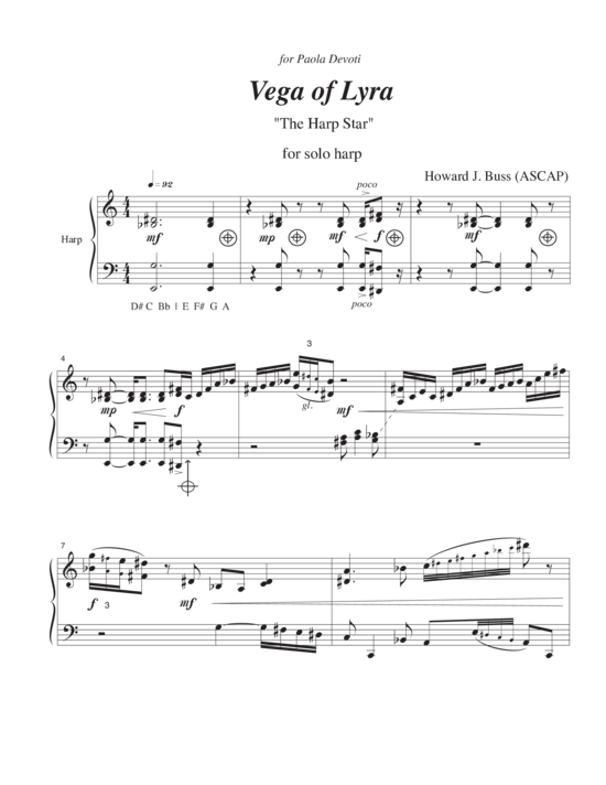 Produktbild zu: Vega of Lyra The Harp Star Howard J. Buss