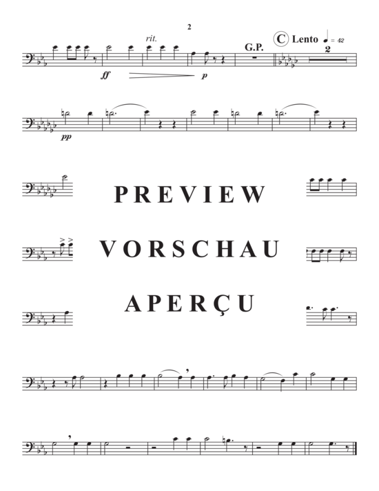 Product gallery: Page 12 of 21 Do Not Cast Me Off , , (Tuba Ensemble)