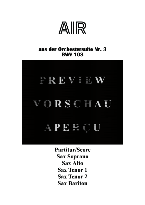 gallery: Air, , Saxophonquintett