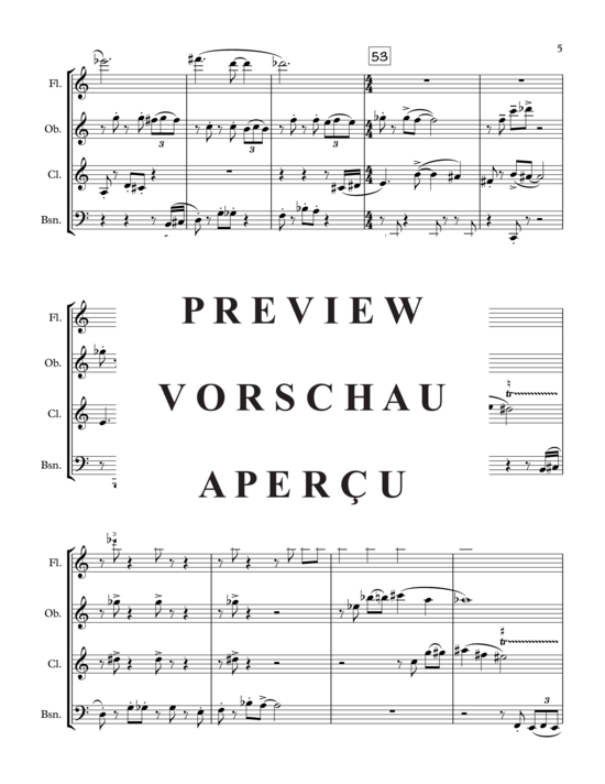 Product gallery: Page 8 of 21 Elaine´s Imitation Dance , , (flute, oboe, clarinet and bassoon)