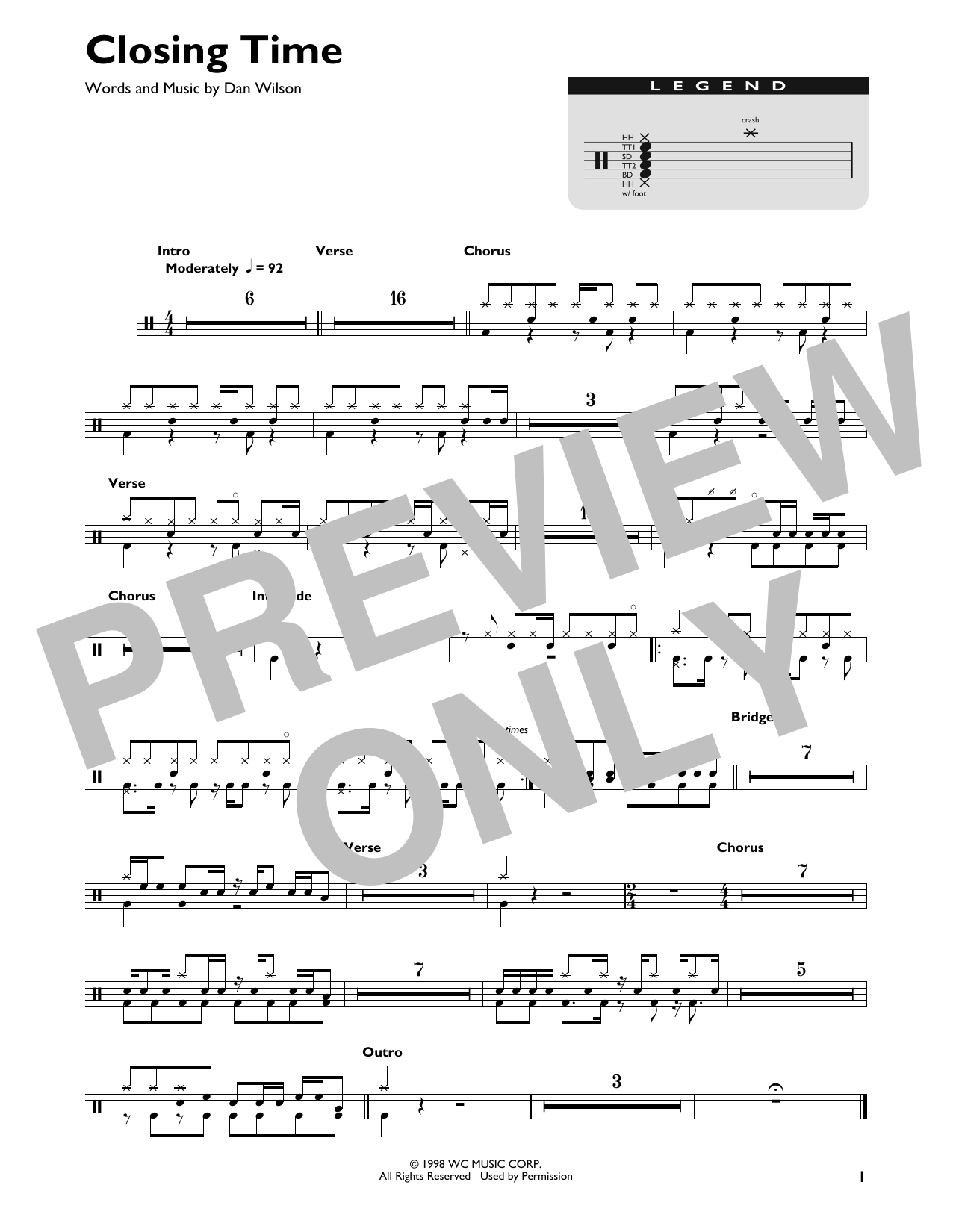 Product gallery: Page 1 of 1 Closing Time, Semisonic