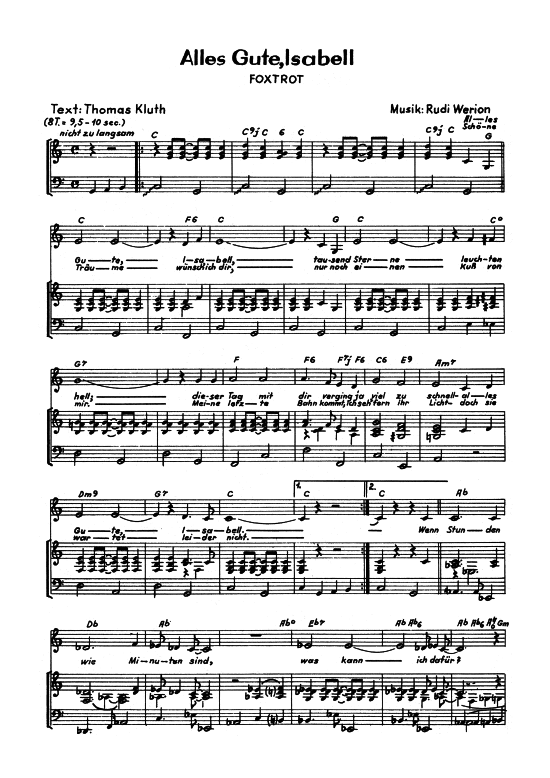 Product picture to: Alles Gute, Isabell Jörg Martin & Columbia Quartett