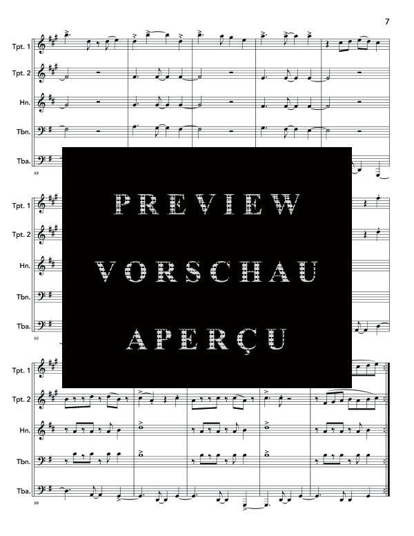 Produktgalerie: Seite 11 von 11 Salsa Metalica, , (Blechbläser Quintett)