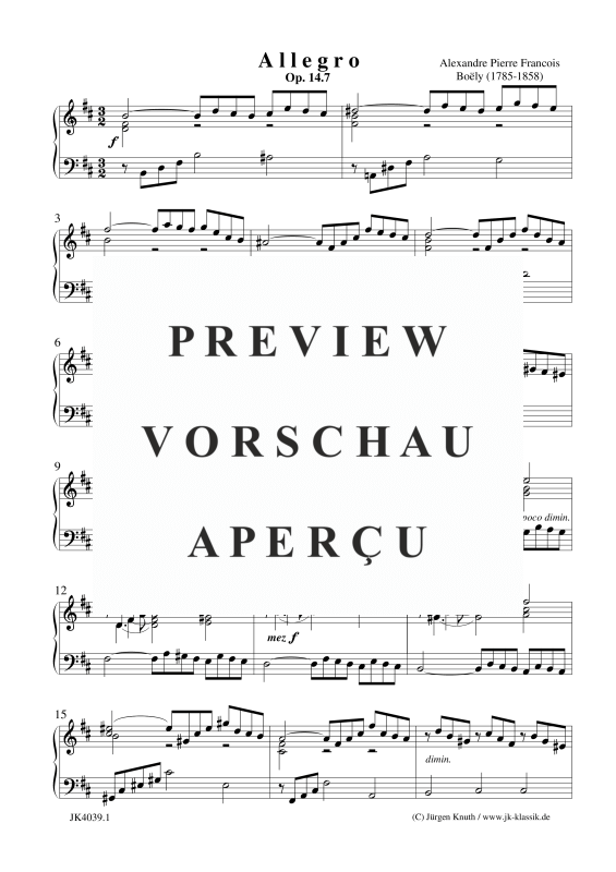 gallery: Allegro Op. 14.7, , (Klavier Solo)