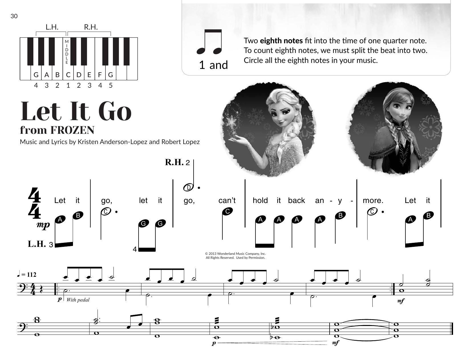 Produktbild zu: Let It Go (from Frozen) (arr. Brittany McCorriston)