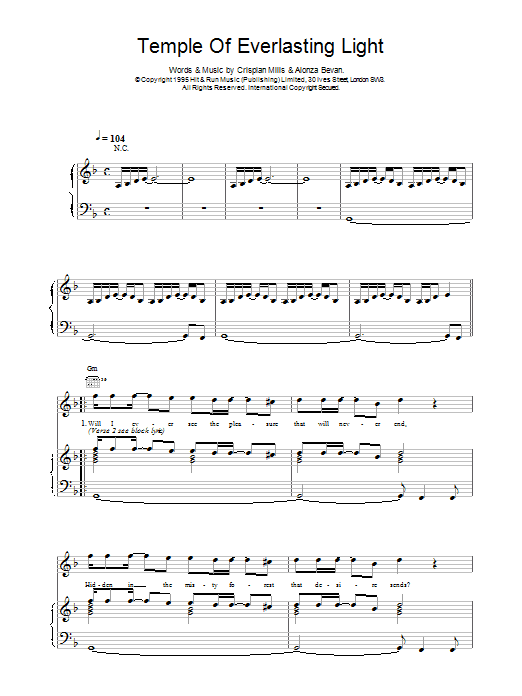 Produktbild zu: Temple Of Everlasting Light