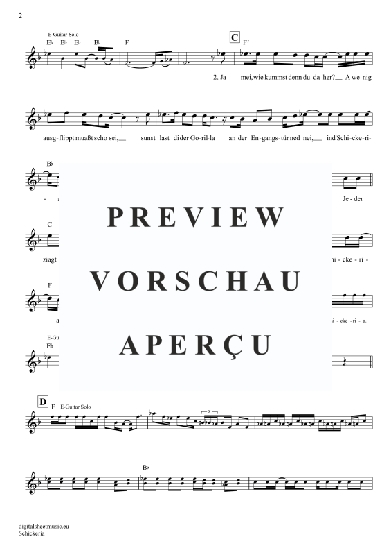 Produktgalerie: Seite 3 von 7 Schickeria, Spider Murphy Gang, Keyboard