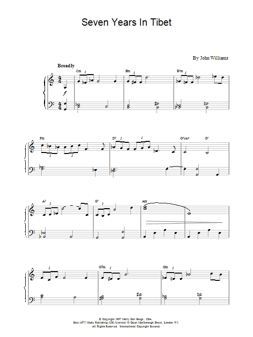 Product gallery: Page 1 of 1 Seven Years in Tibet, John Williams