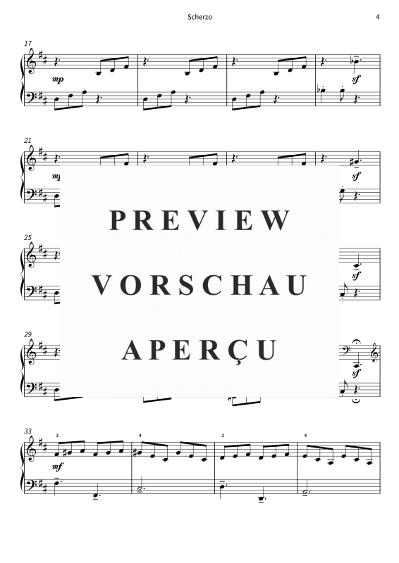Produktgalerie: Seite 6 von 7 Staffellauf - Lebhaftes Scherzo für Klavier in D-Dur, , Klavier Solo