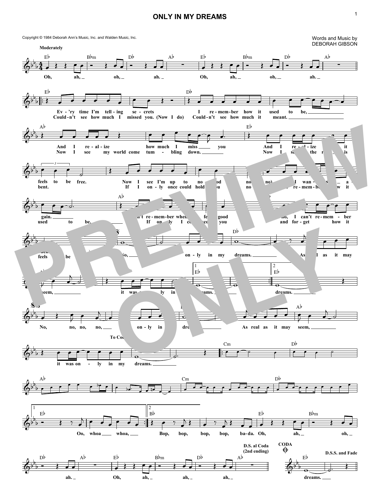 Produktbild zu: Only In My Dreams