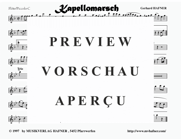 gallery: Kapellomarsch, , (large wind orchestra)