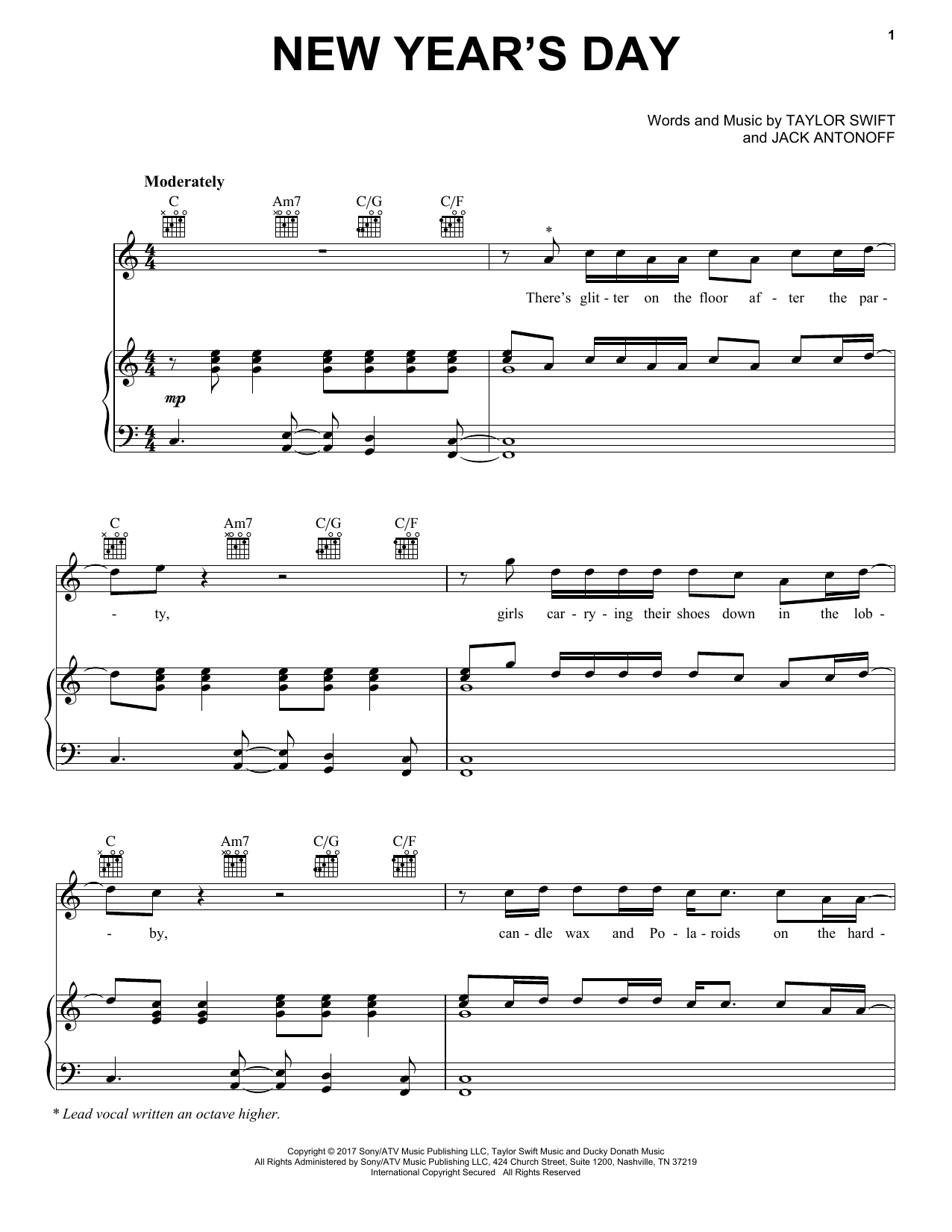 Produktbild zu: New Year's Day