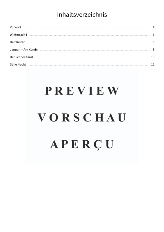 Produktgalerie: Seite 5 von 11 Winterzauber - Leichte Klaviermelodien für die kalte Jahreszeit, , Klavier Solo