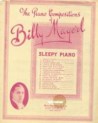 cover: Sleepy PIano, Billy Mayerl