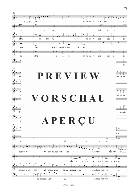 gallery: Salve Regina á 6, , (Gemischter Chor 6-stimmig)