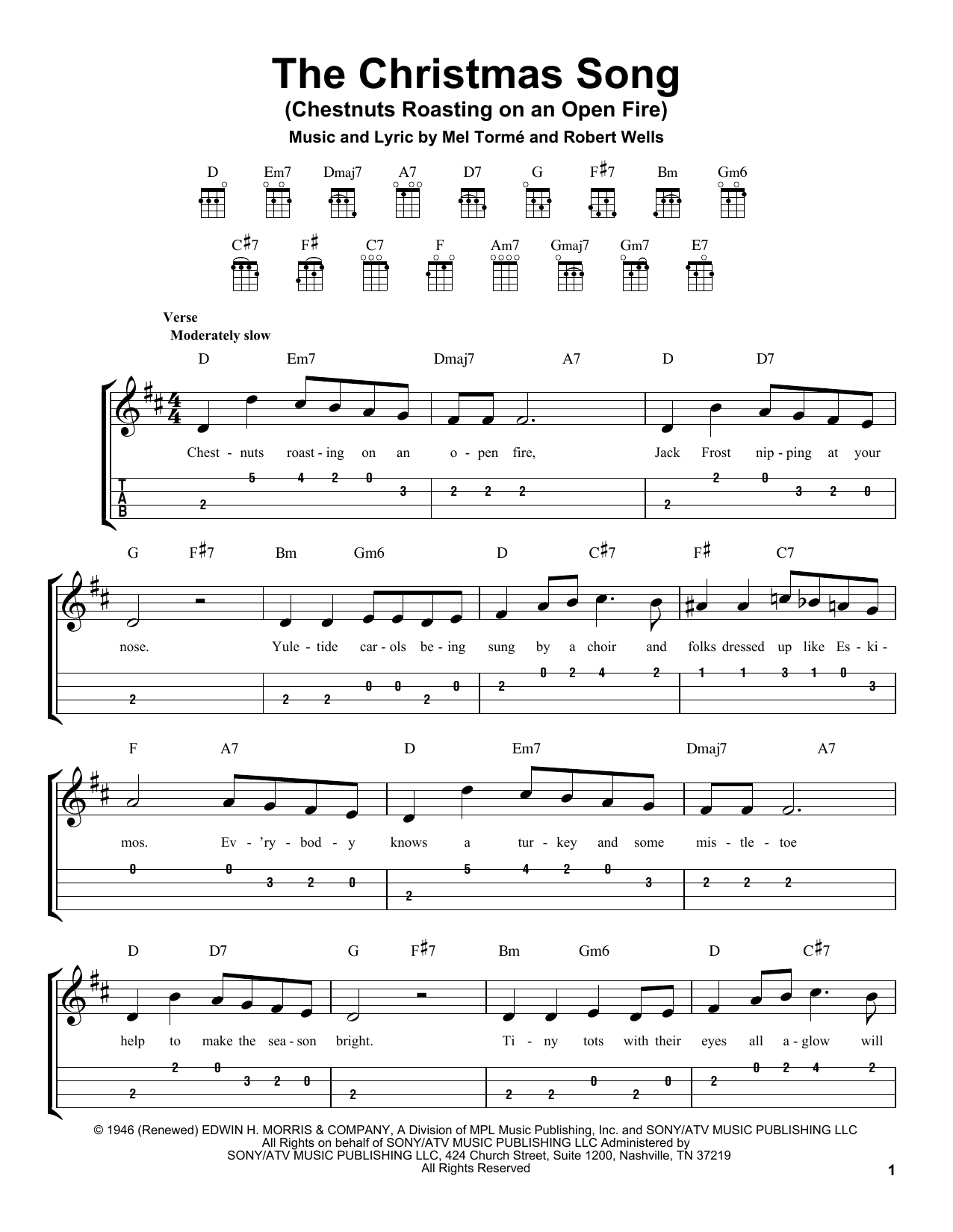 Product gallery: Page 1 of 1 The Christmas Song (Chestnuts Roasting On An Open Fire), Mel Torme