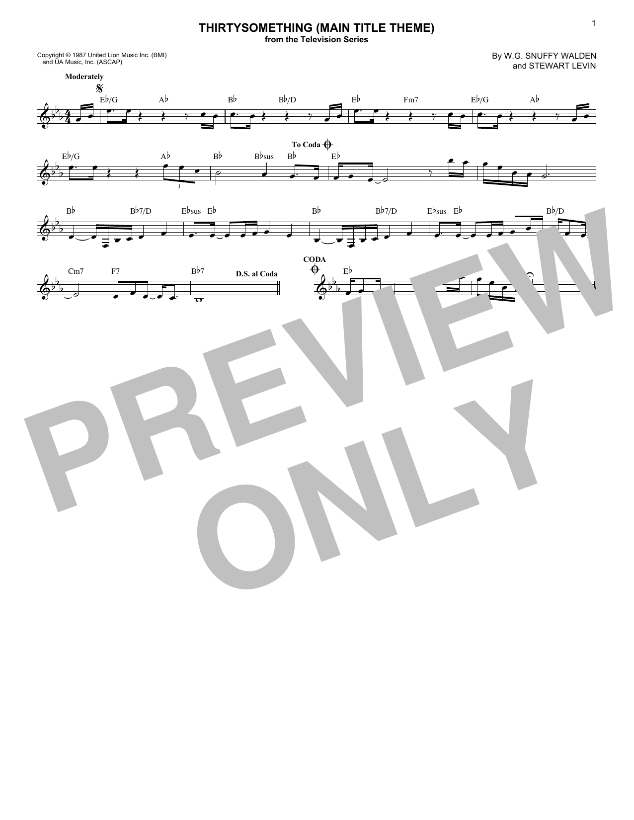 Product picture to: Thirtysomething (Main Title Theme)