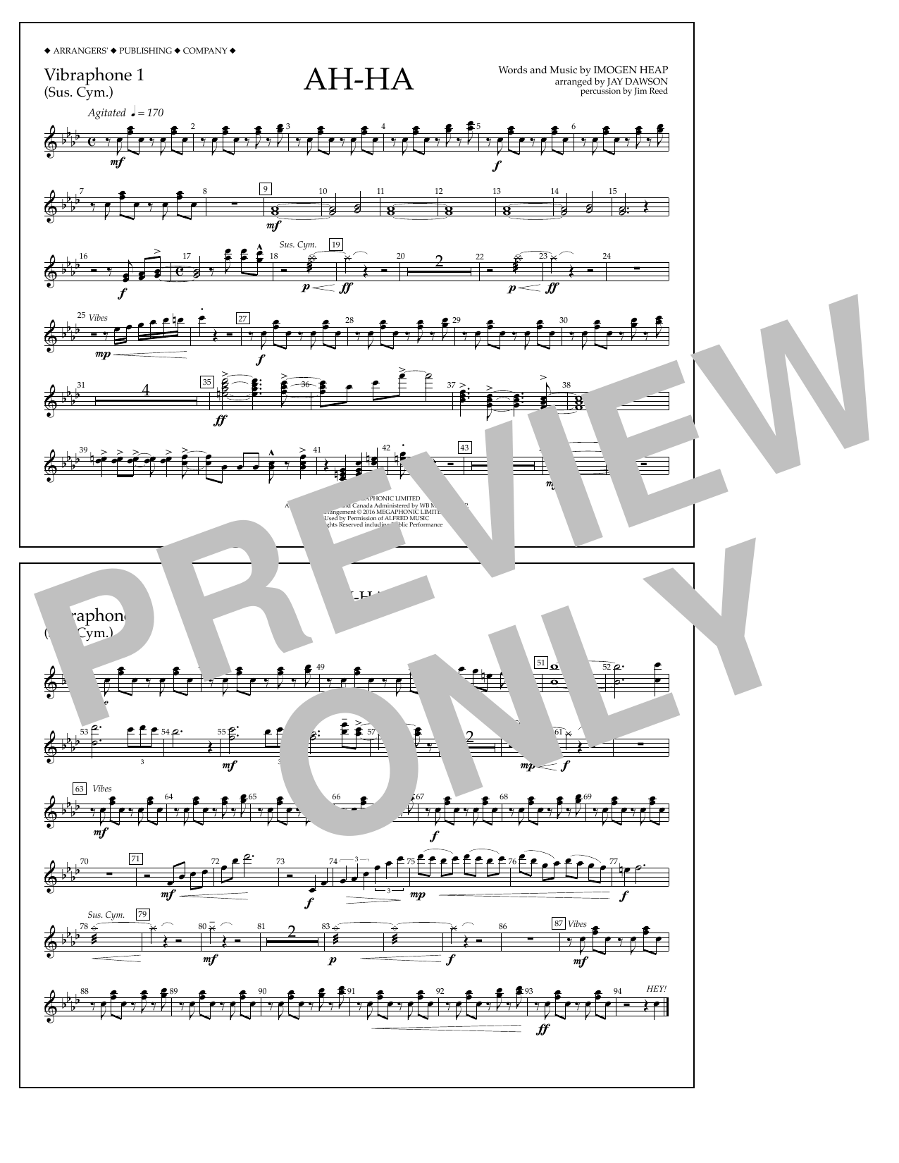 Product picture to: Ah-ha - Vibraphone 1
