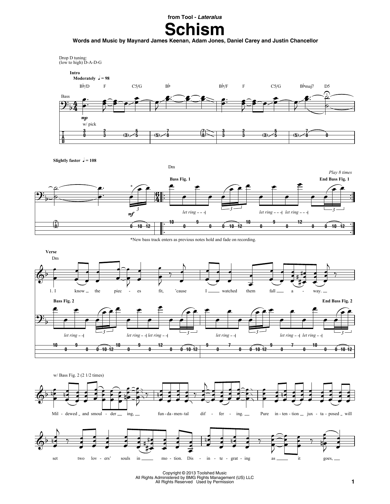 Produktbild zu:  Schism - Tool