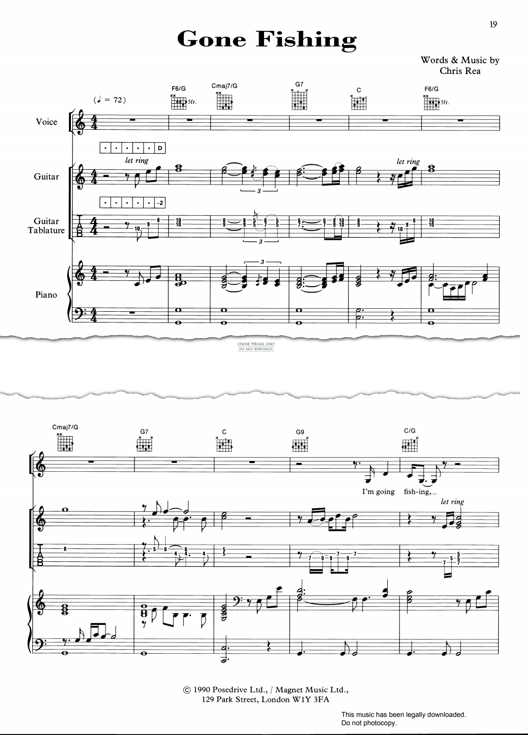 Produktgalerie: Seite 1 von 1 Gone Fishing, Chris Rea, Gesang, Gitarre, Klavier