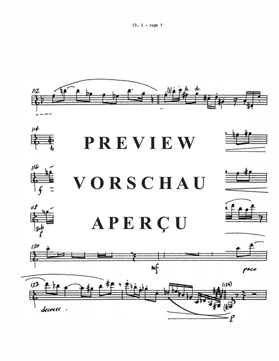 Product gallery: Page 21 of 21 Prism , , (3 Clarinets in B)