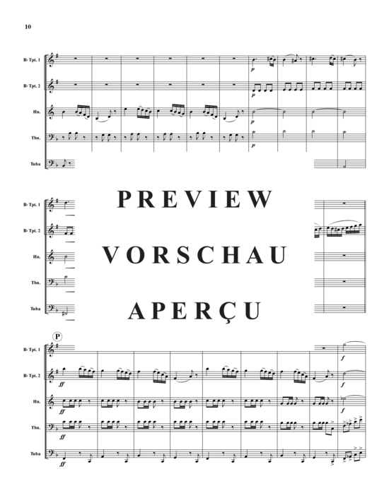 gallery: Morning, Noon and Night in Vienna Overture , , (Blechbläserquintett)