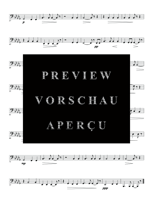 Produktgalerie: Seite 11 von 11 Let My Prayer Arise, Op. 24, No. 6, , (Ensemble Euphonium + Posaunen Quartett)